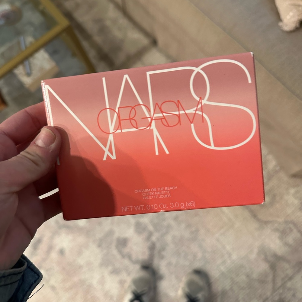 NWOT NARS Orgasm cheek palette